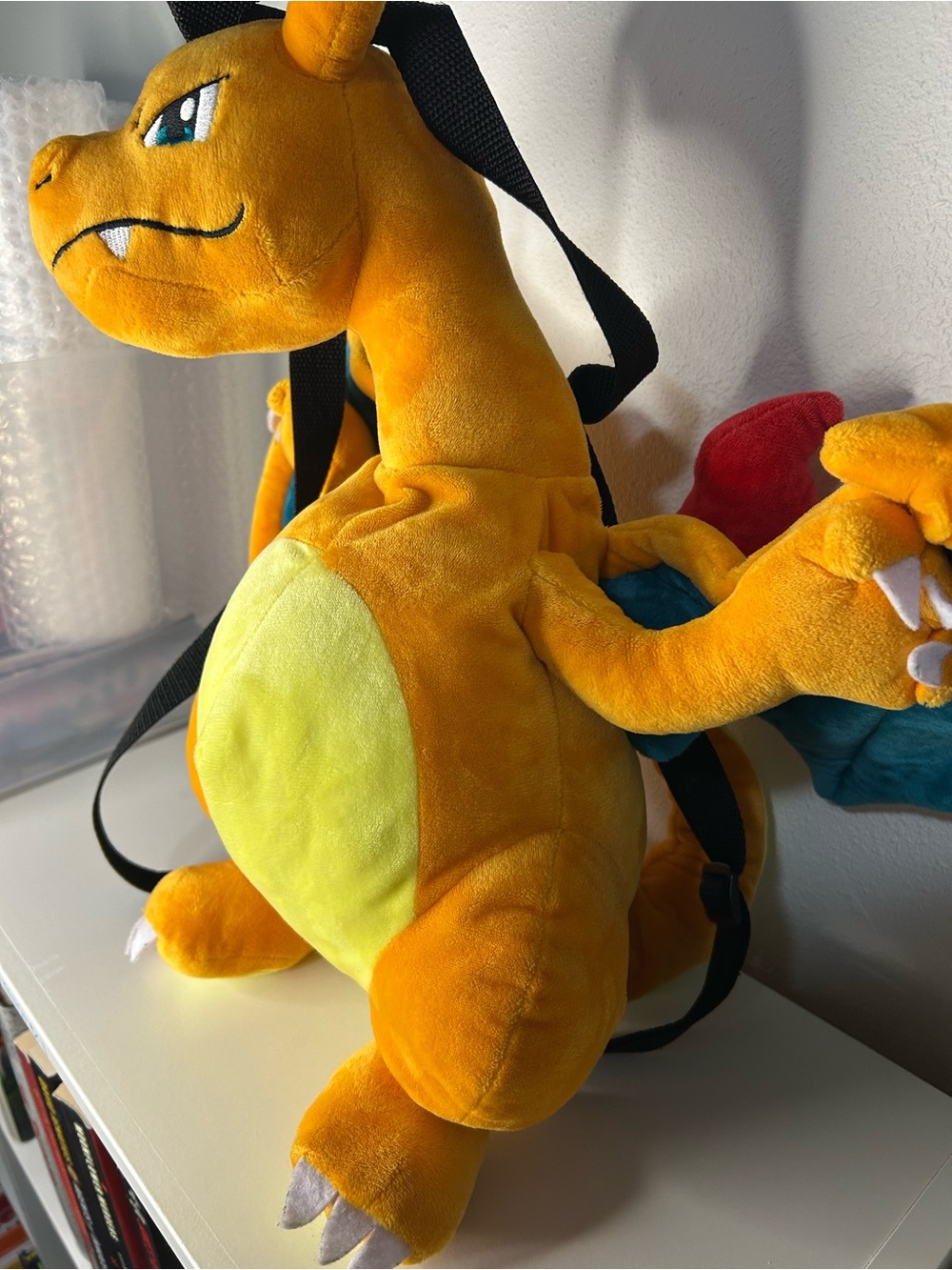 Pokemon Charizard Plush Backpack - Picture 2 of 6